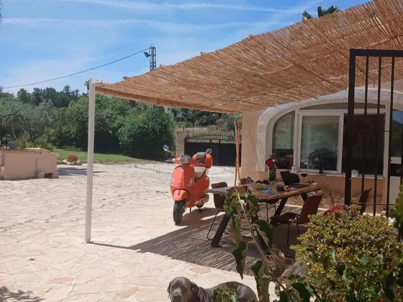 Terraza de Finca rústica en venta en Teulada con Aire acondicionado, Terraza y Piscina