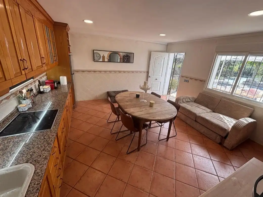 Cocina de Finca rústica en venta en Teulada con Aire acondicionado, Terraza y Piscina