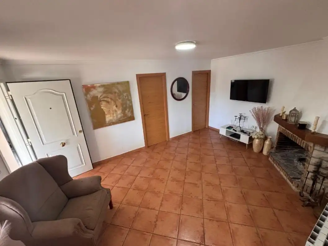 Sala de estar de Finca rústica en venta en Teulada con Aire acondicionado, Terraza y Piscina