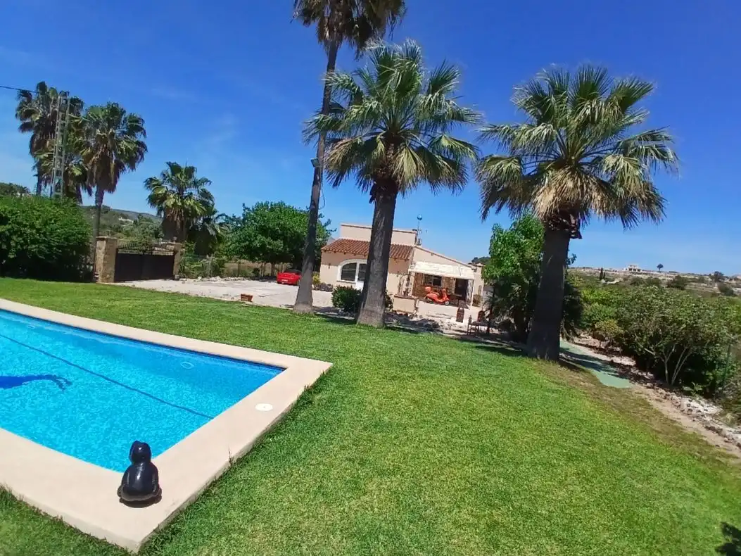 Piscina de Finca rústica en venta en Teulada con Aire acondicionado, Terraza y Piscina