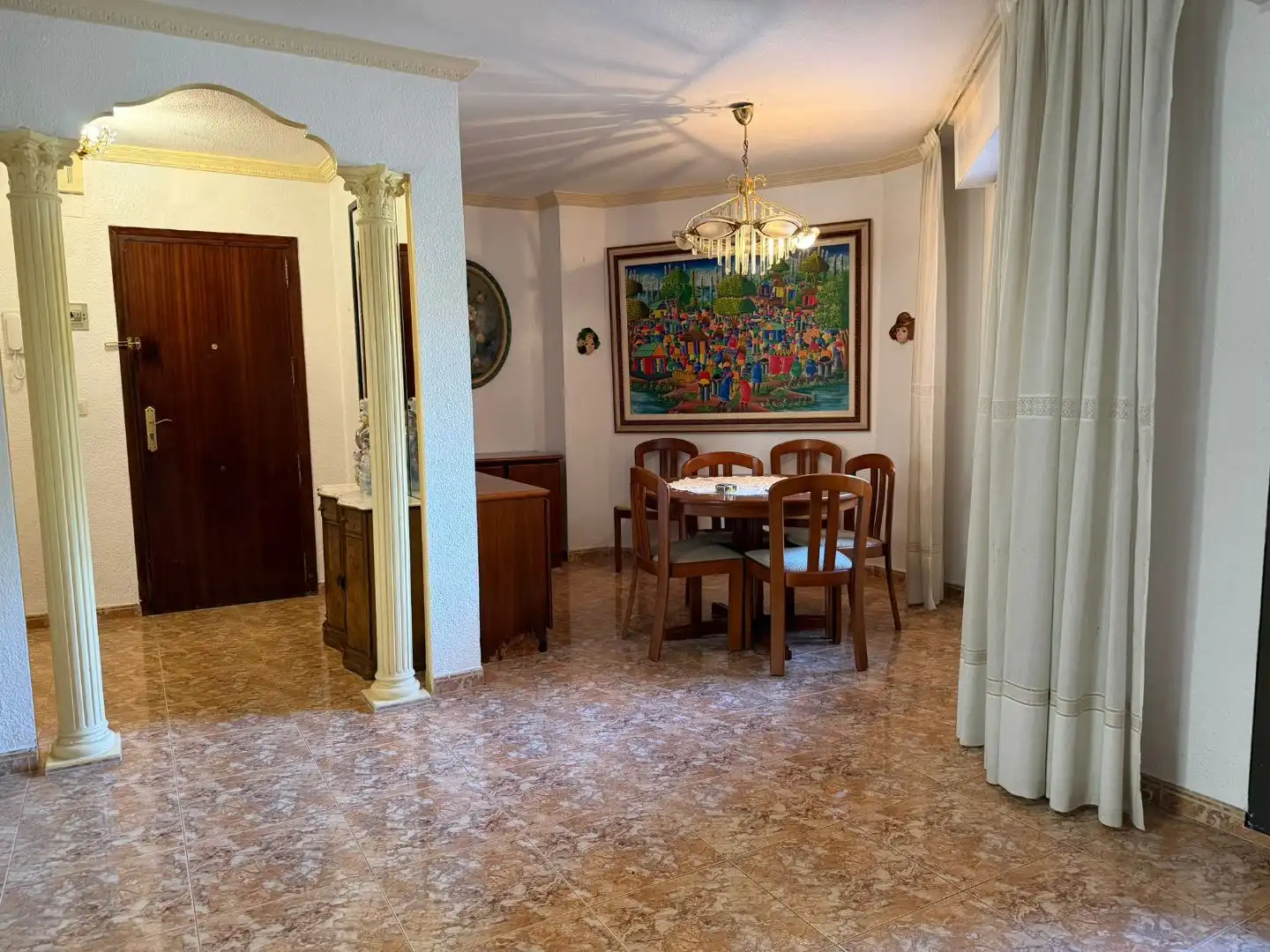 Wohnung zum Verkauf in Carrer de Les Canàries, 6, El Grao Esszimmer von Wohnung zum Verkauf in Castellón de la Plana / Castelló de la Plana mit Klimaanlage und Balkon