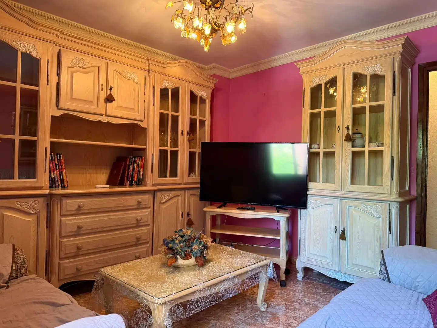 Wohnung zum Verkauf in Carrer de Les Canàries, 6, El Grao Wohnzimmer von Wohnung zum Verkauf in Castellón de la Plana / Castelló de la Plana mit Klimaanlage und Balkon