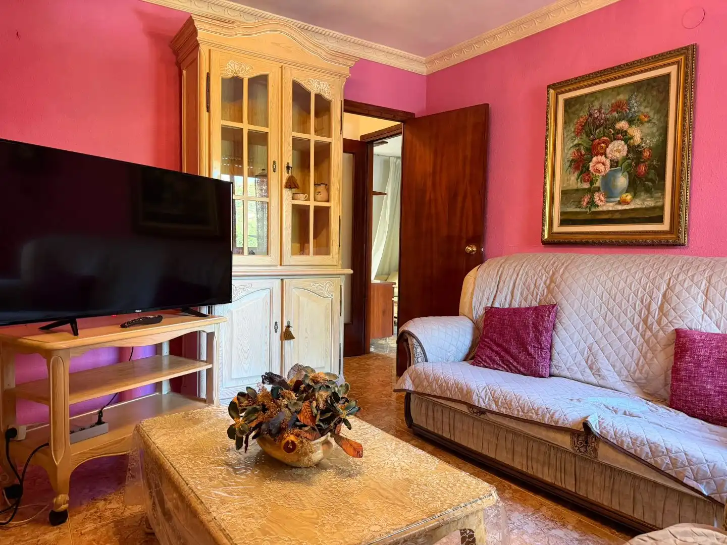 Wohnung zum Verkauf in Carrer de Les Canàries, 6, El Grao Wohnzimmer von Wohnung zum Verkauf in Castellón de la Plana / Castelló de la Plana mit Klimaanlage und Balkon