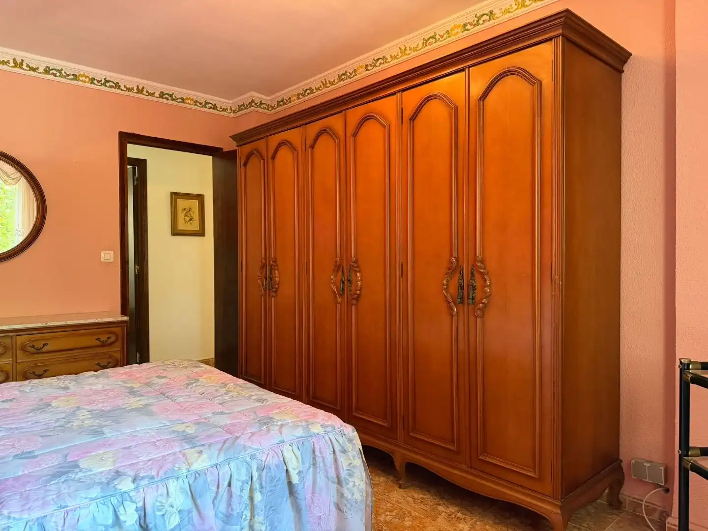 Wohnung zum Verkauf in Carrer de Les Canàries, 6, El Grao Schlafzimmer von Wohnung zum Verkauf in Castellón de la Plana / Castelló de la Plana mit Klimaanlage und Balkon