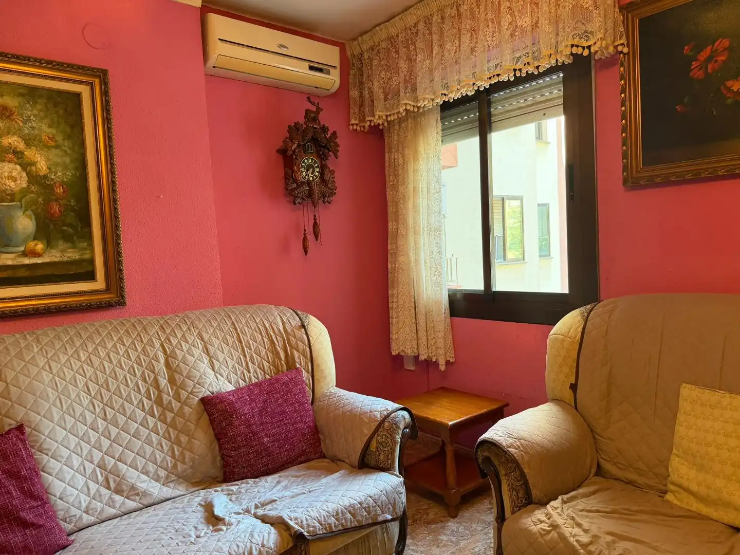 Wohnung zum Verkauf in Carrer de Les Canàries, 6, El Grao Wohnzimmer von Wohnung zum Verkauf in Castellón de la Plana / Castelló de la Plana mit Klimaanlage und Balkon