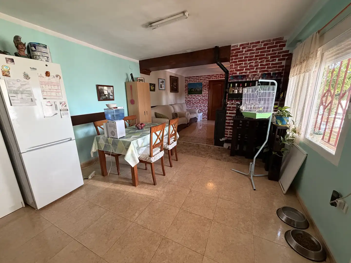 Casa o xalet en venda a Calle Julio Romero de Torres, La Granjuela Cuina de Casa o xalet en venda en La Granjuela amb Aire condicionat, Calefacció i Jardí privat