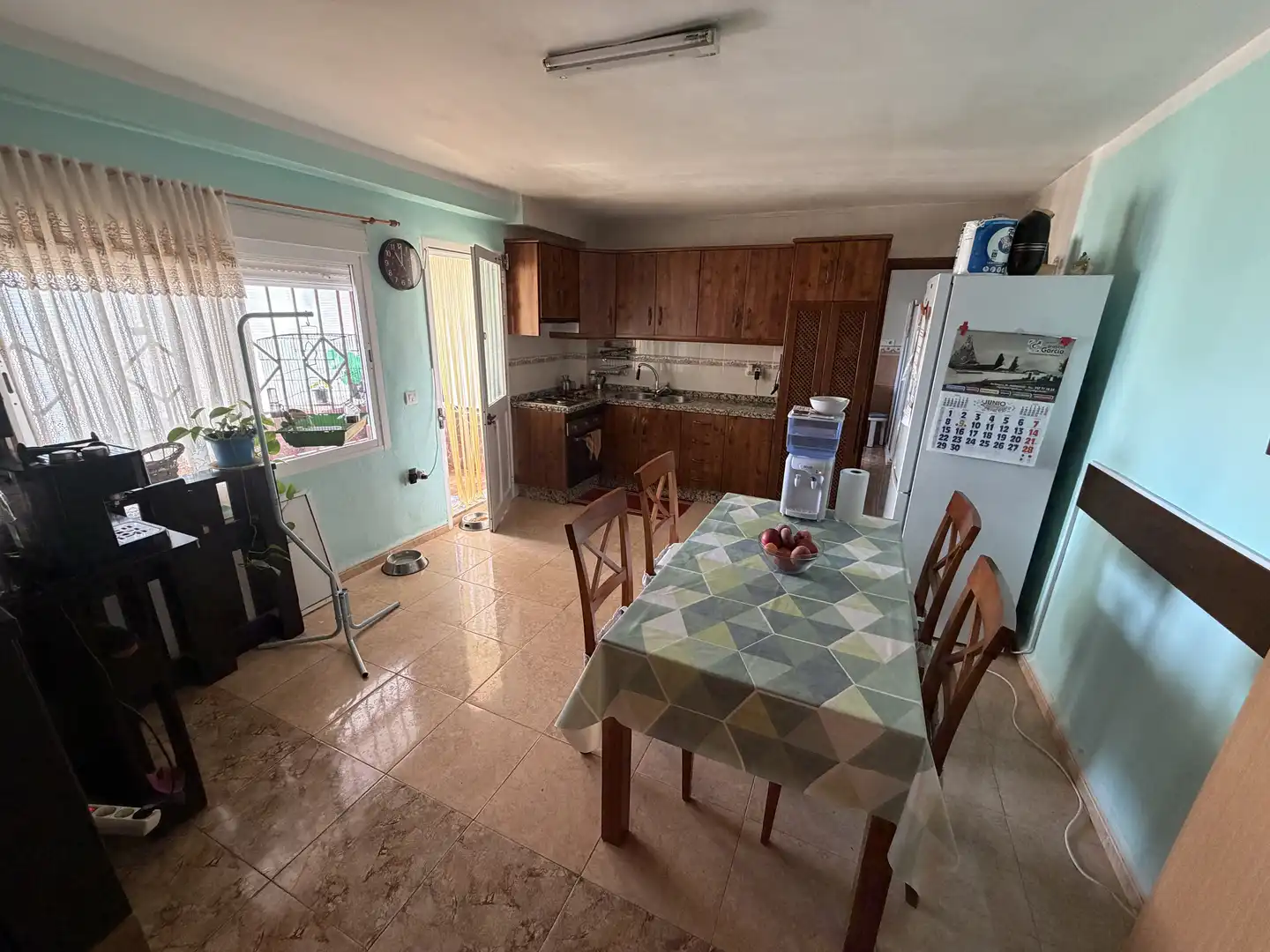 Casa o xalet en venda a Calle Julio Romero de Torres, La Granjuela Cuina de Casa o xalet en venda en La Granjuela amb Aire condicionat, Calefacció i Jardí privat