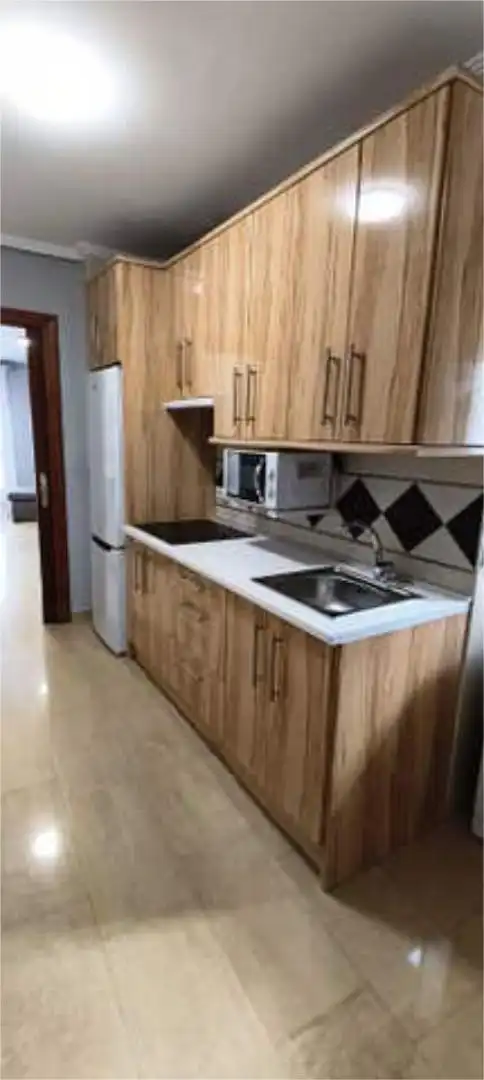 Cocina de Piso de alquiler en Baeza con Calefacción, Terraza y Amueblado