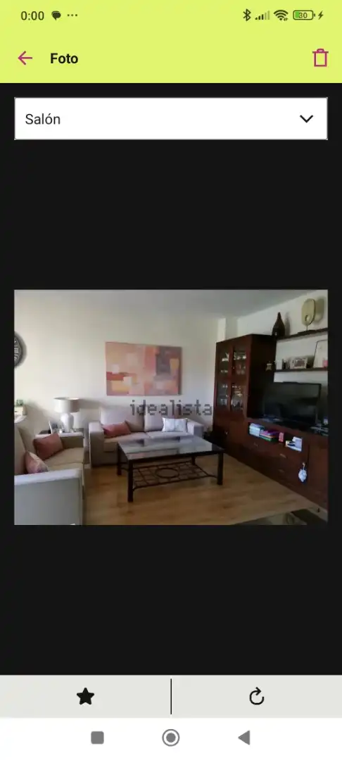 Pis de lloguer a Calle Rosa de Luxemburgo, 40, Aljamar Sala d'estar de Pis de lloguer en Tomares amb Parquet i Moblat
