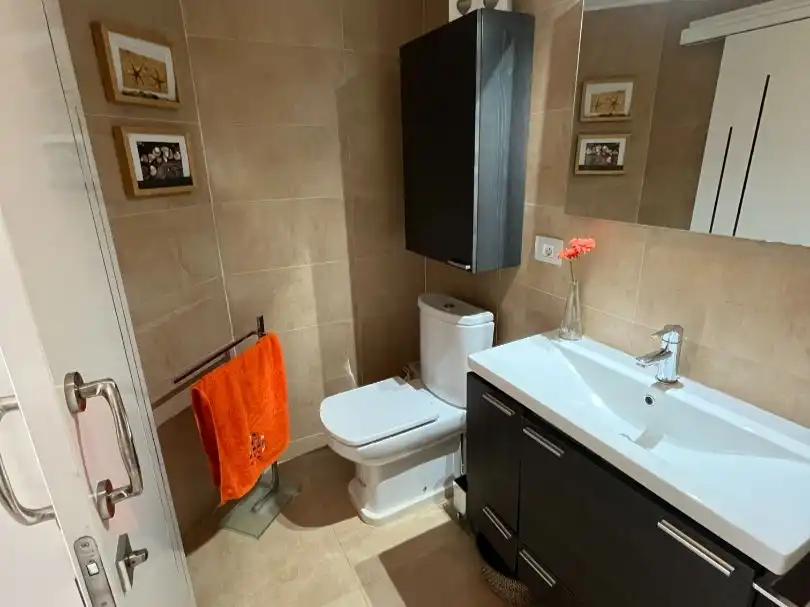 Baño de Apartamento de alquiler en Valsequillo de Gran Canaria con Terraza, Trastero y Amueblado