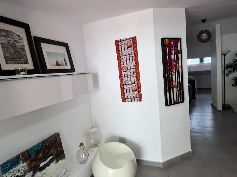 Baño de Apartamento de alquiler en Valsequillo de Gran Canaria con Terraza, Trastero y Amueblado