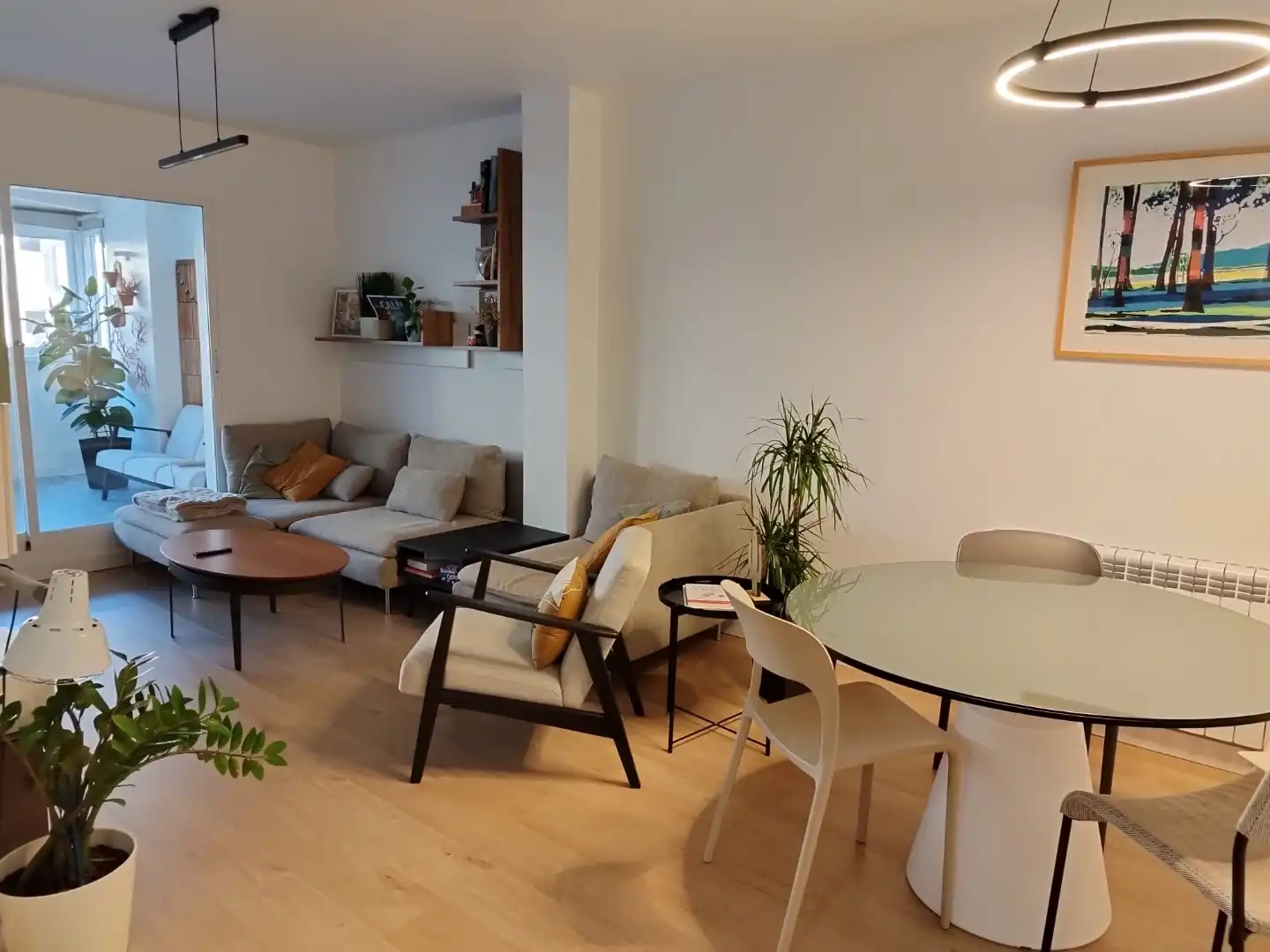 Sala de estar de Piso en venta en Molina de Segura con Aire acondicionado y Terraza