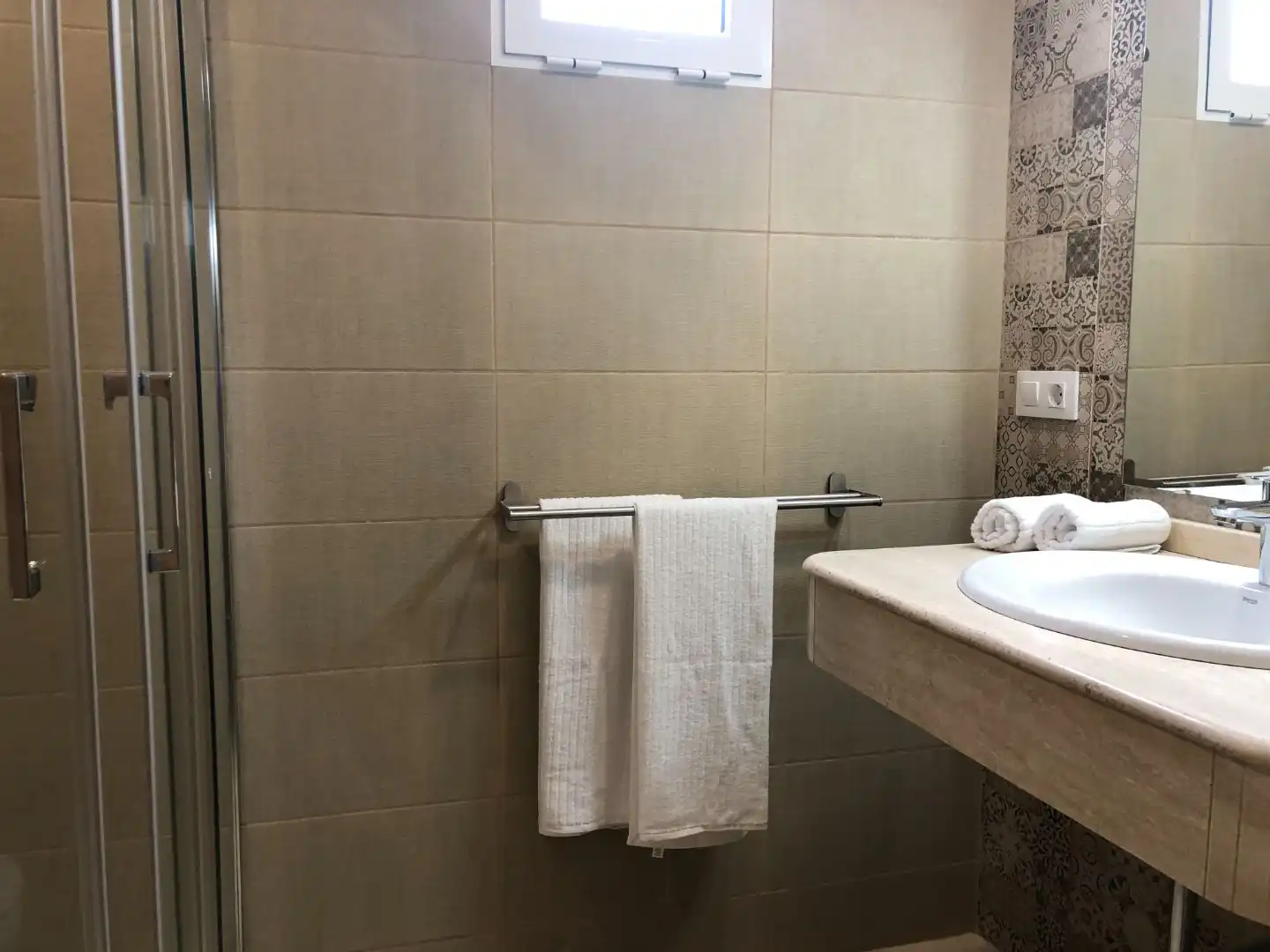 Baño de Piso de alquiler en Las Palmas de Gran Canaria con Amueblado y Balcón