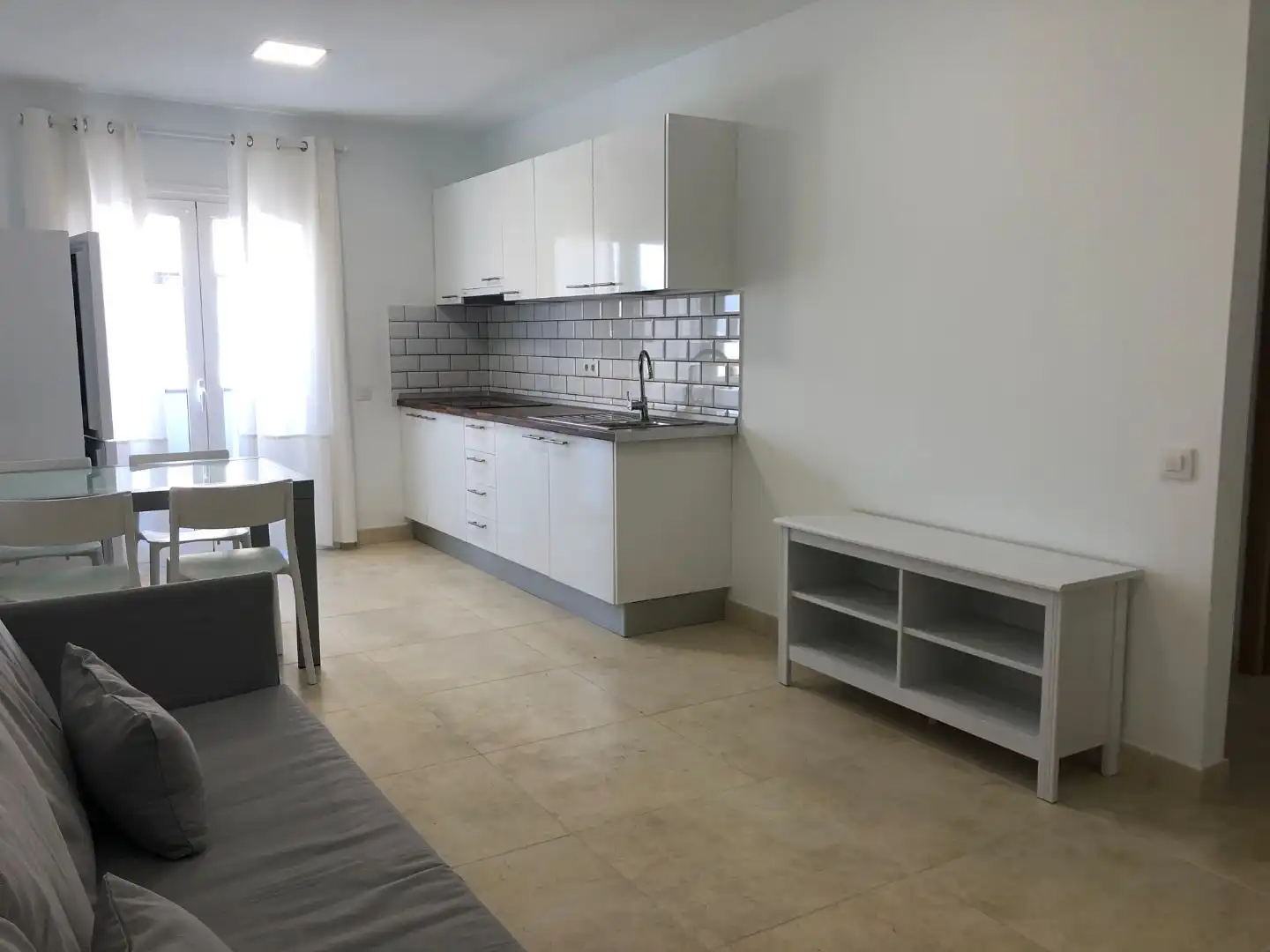 Cocina de Piso de alquiler en Las Palmas de Gran Canaria con Amueblado y Balcón