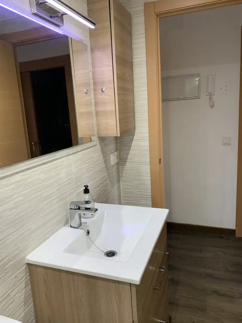 Piso de alquiler en Calle la Pipa, 1, Juzgados - Plaza de Toros Baño de Piso de alquiler en Benidorm con Aire acondicionado, Calefacción y Jardín privado