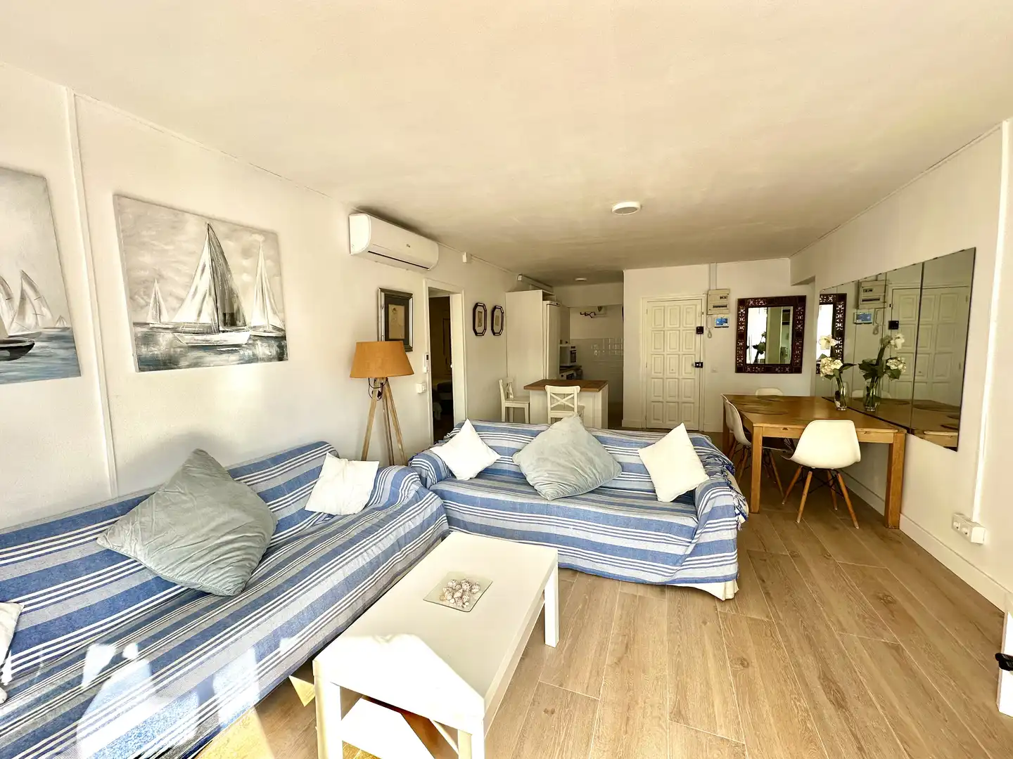 Wohnung zur Miete in Carrer Enric Morera, 32, Arenys de Munt Wohnzimmer von Wohnung zur Miete in Arenys de Munt mit Heizung, Parkett und Terrasse
