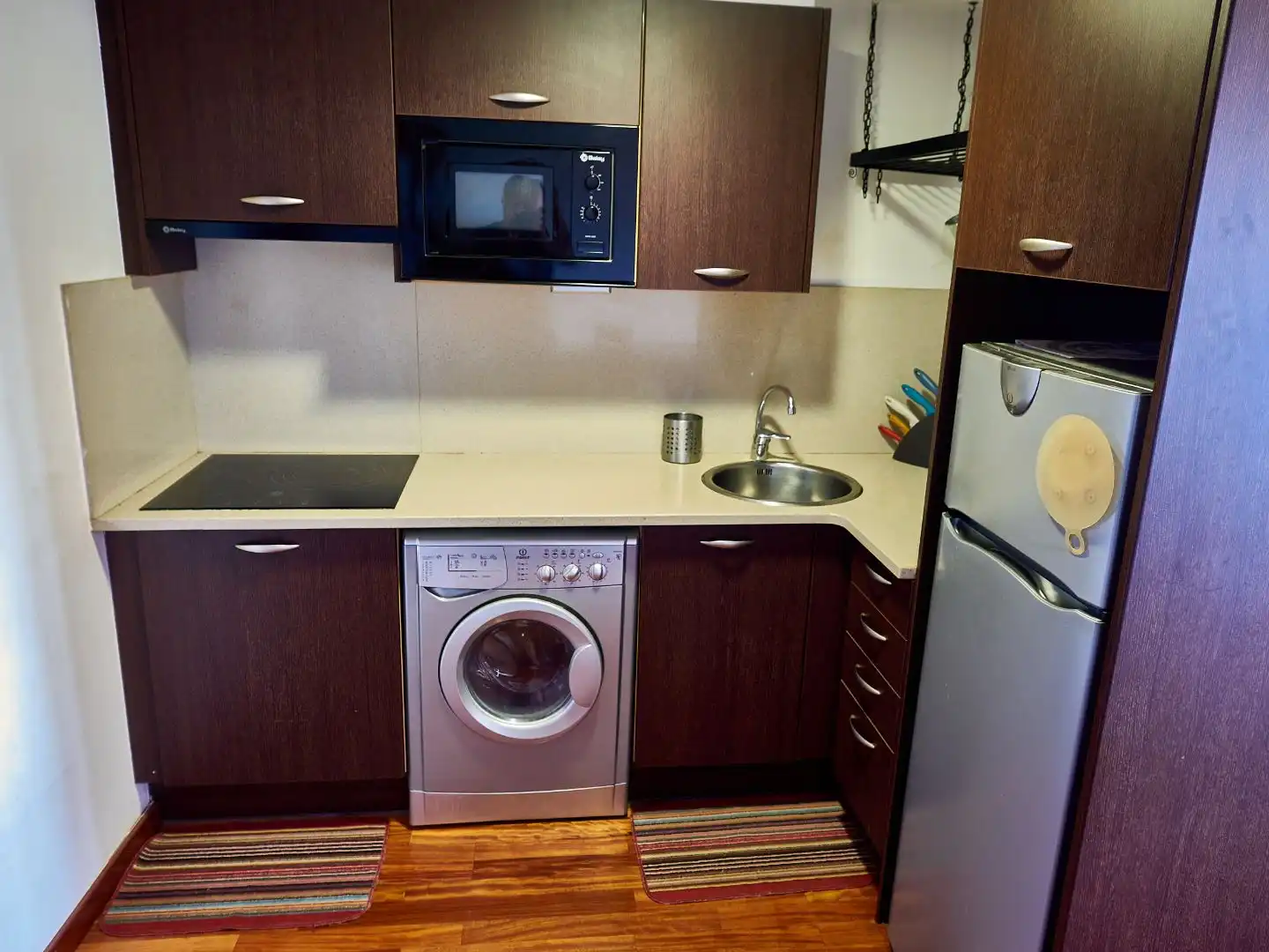 Cocina de Apartamento de alquiler en Vilallonga de Ter con Calefacción, Parquet y Trastero