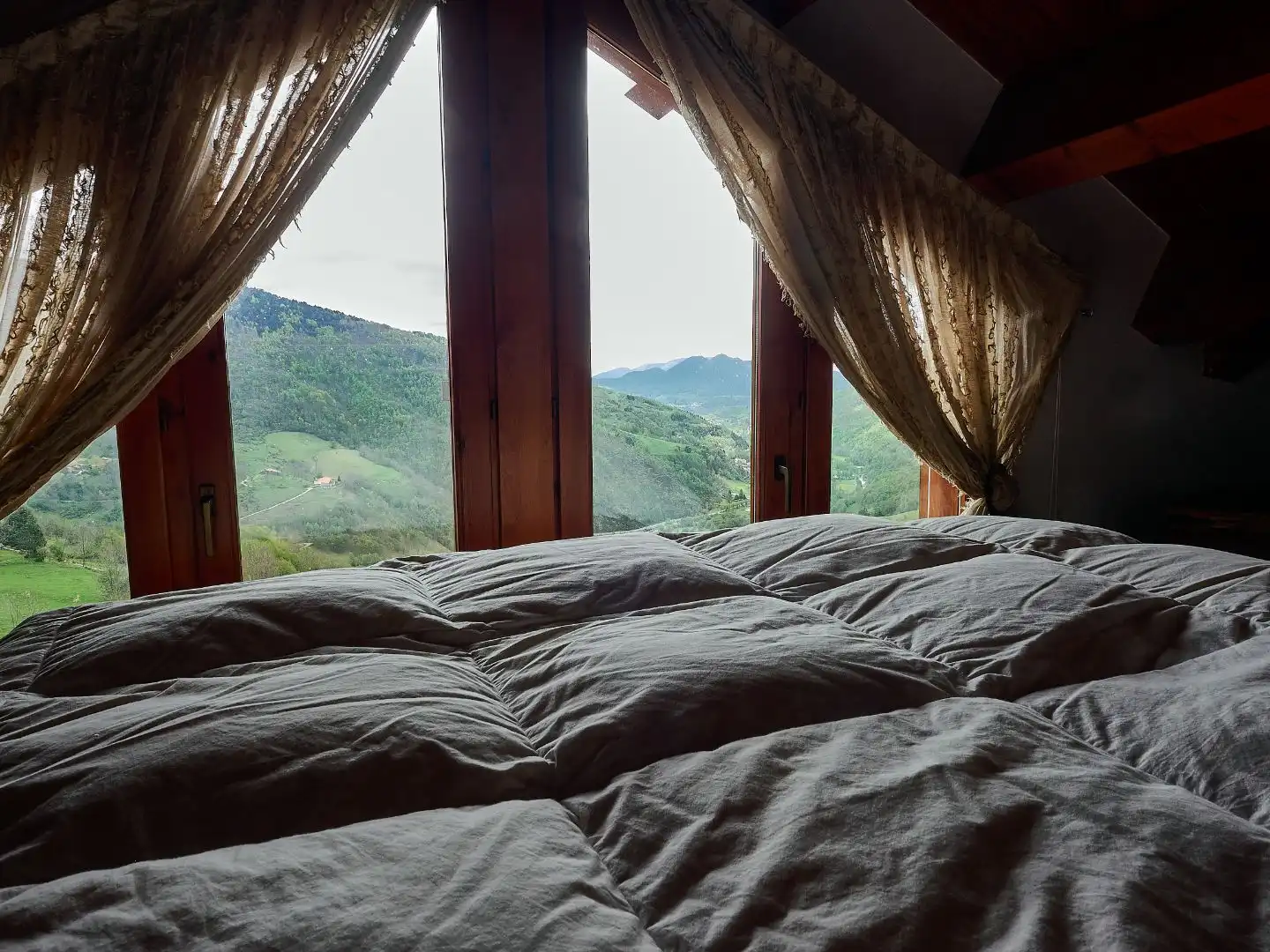 Habitación de Apartamento de alquiler en Vilallonga de Ter con Calefacción, Parquet y Trastero