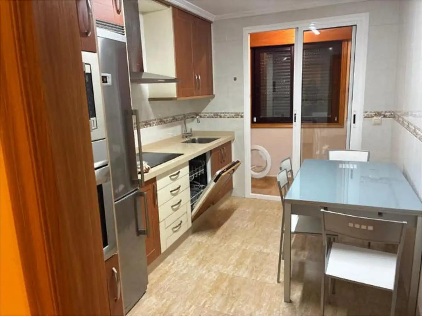 Küche von Wohnung zur Miete in Melide mit Heizung, Terrasse und Abstellraum