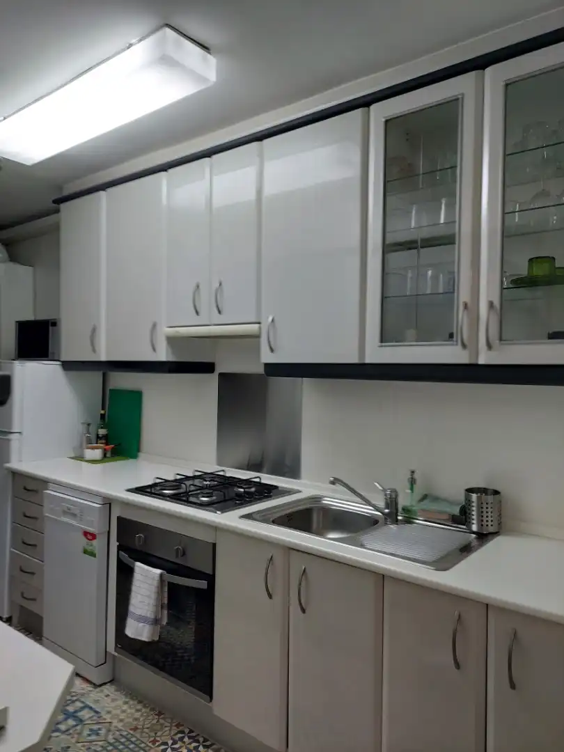 Cocina de Piso de alquiler en Madrid con Aire acondicionado, Calefacción y Parquet