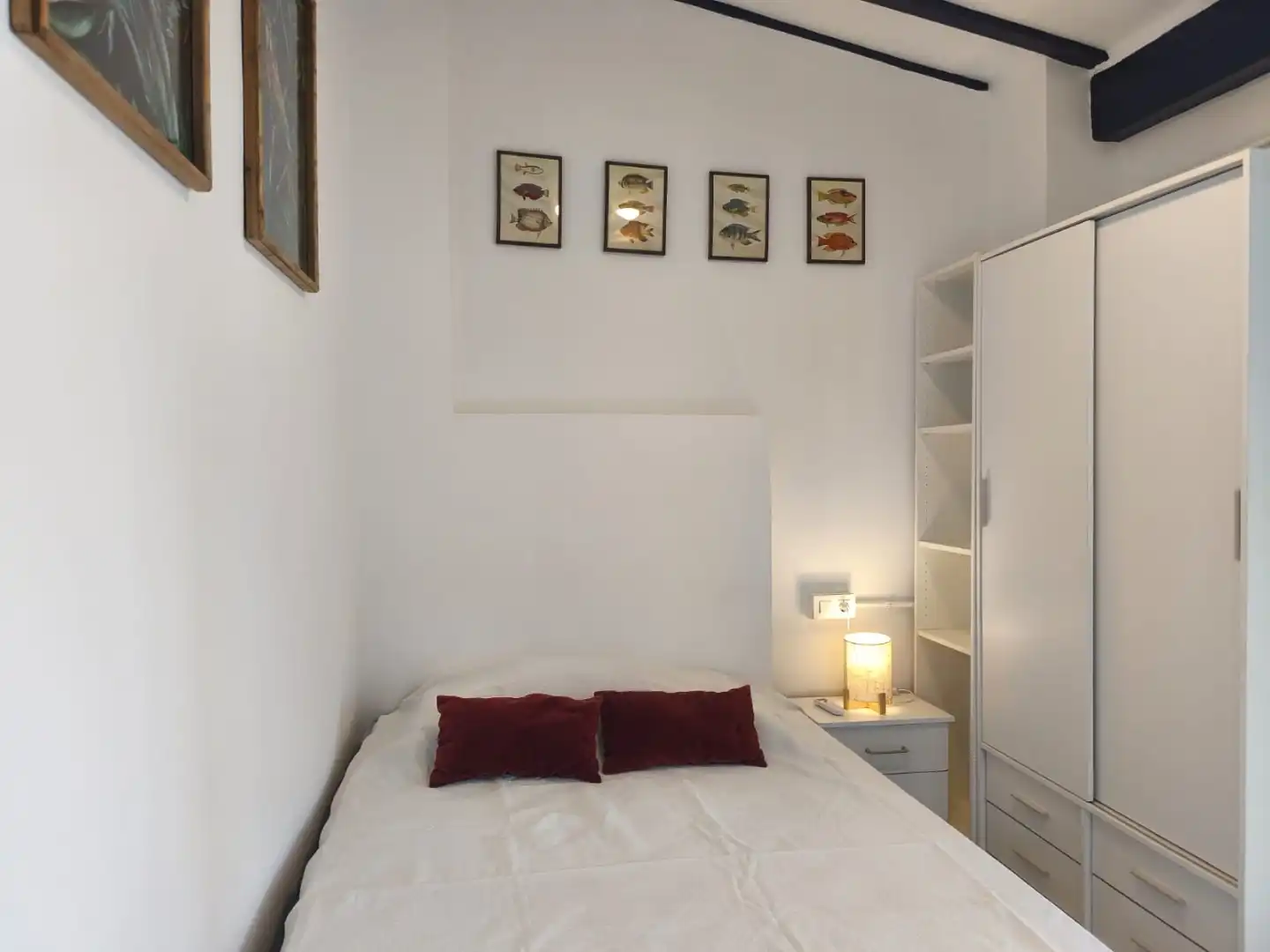 Dormitori de Àtic de lloguer en Sevilla amb Aire condicionat, Calefacció i Jardí privat