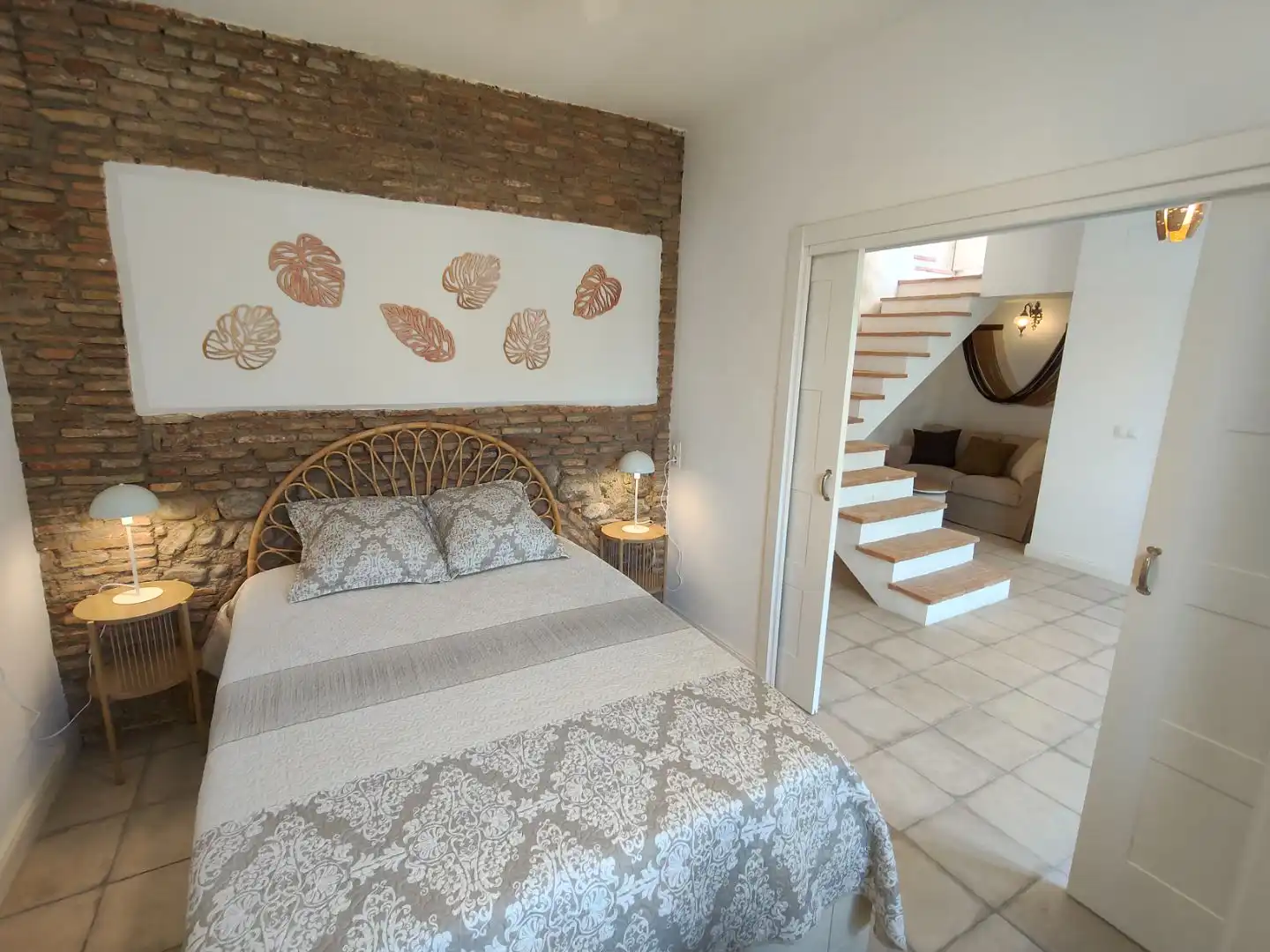 Bedroom of Detached homes for share in Granada  with Air Conditioner, Terrace and Furnished