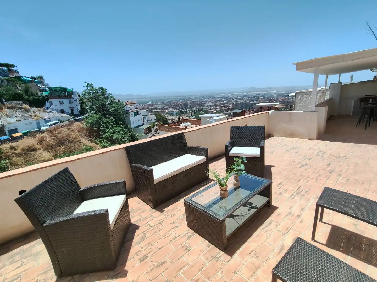 Terrace of Detached homes for share in Granada  with Air Conditioner, Terrace and Furnished