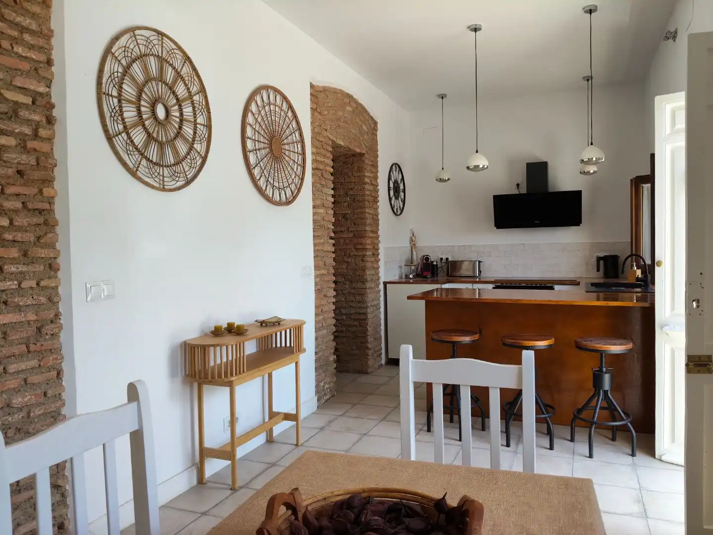 Kitchen of Detached homes for share in Granada  with Air Conditioner, Terrace and Furnished