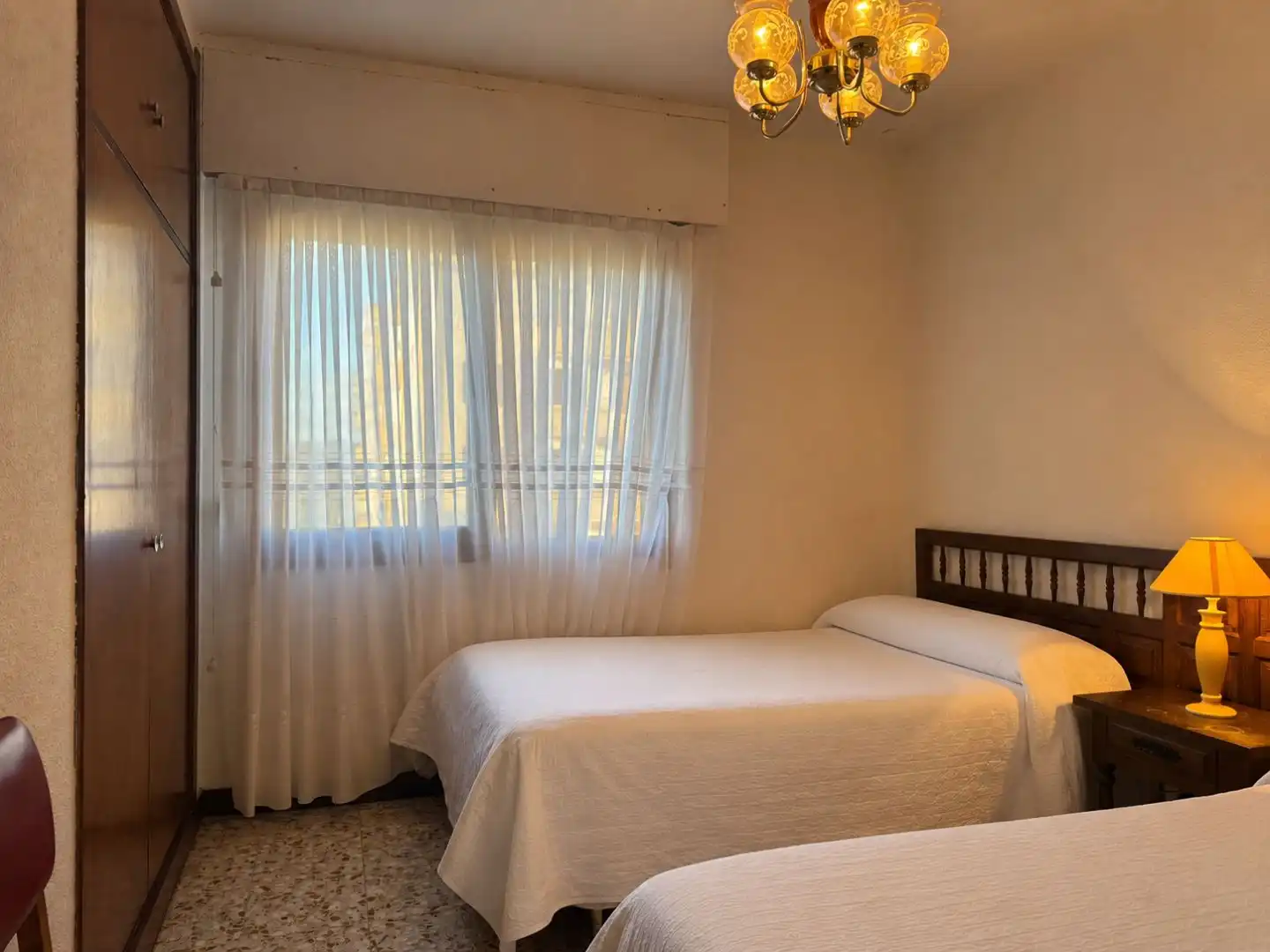 Schlafzimmer von Wohnung zur Miete in Casalarreina mit Terrasse und Möbliert