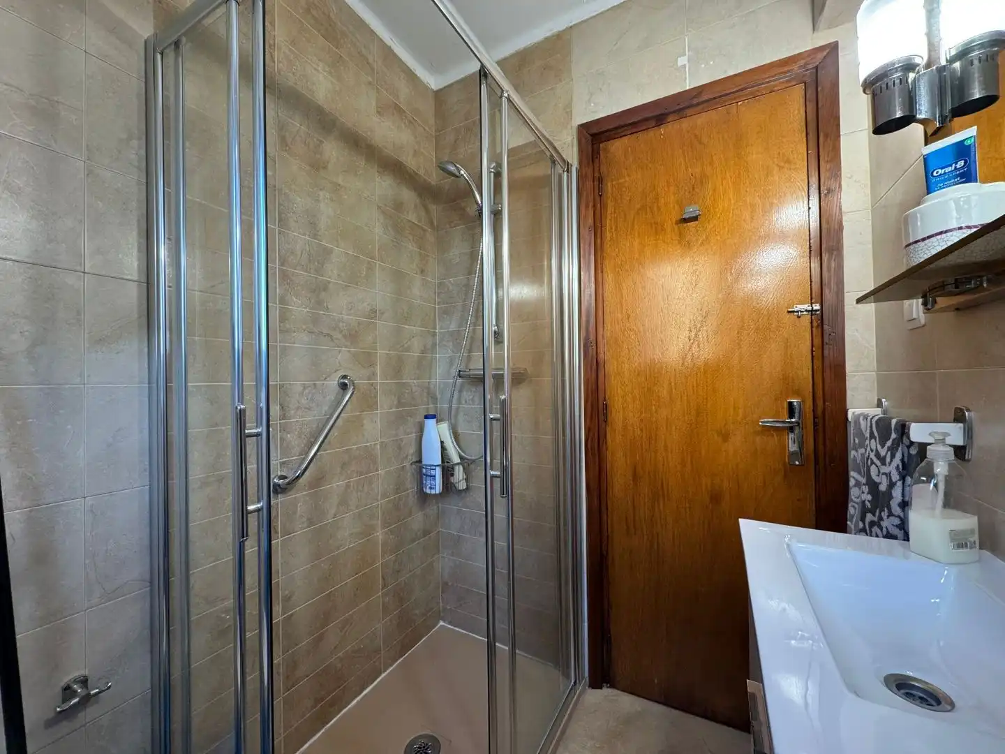 Badezimmer von Wohnung zur Miete in Casalarreina mit Terrasse und Möbliert