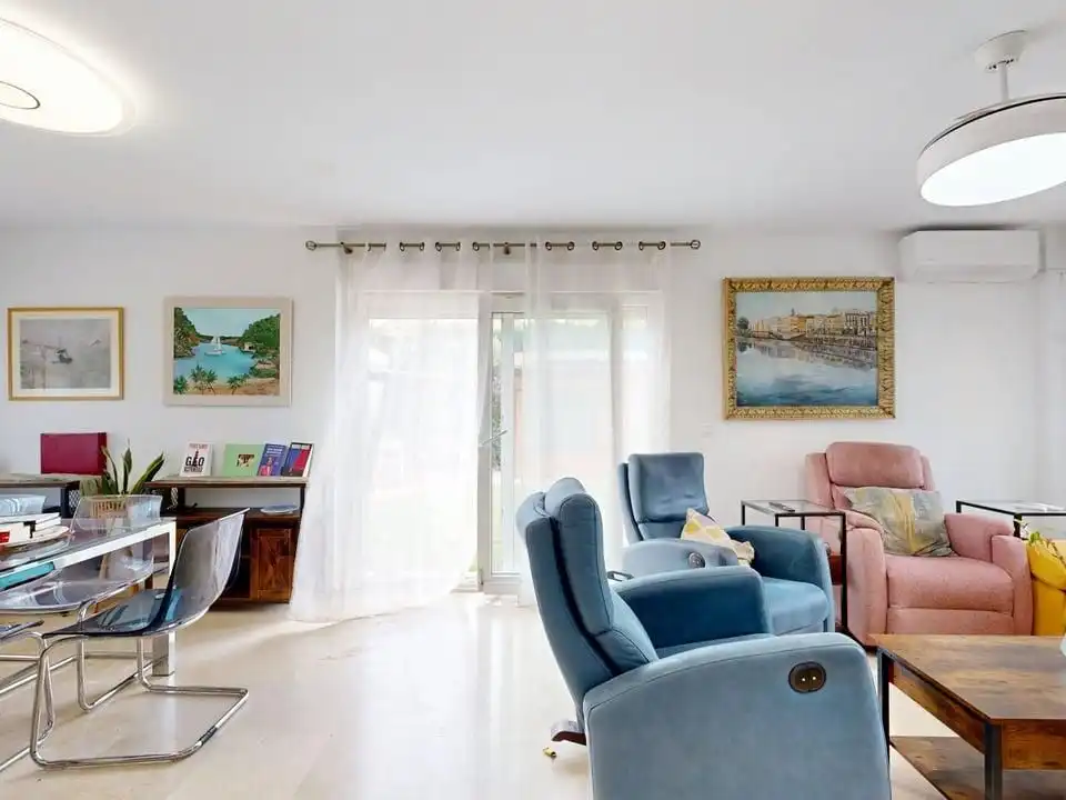 Living room of Houses for sale in Espartinas  with Air Conditioner and Swimming Pool