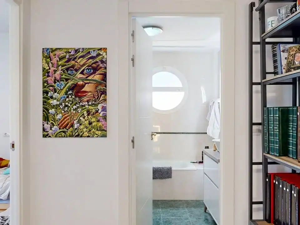 Bathroom of Houses for sale in Espartinas  with Air Conditioner and Swimming Pool