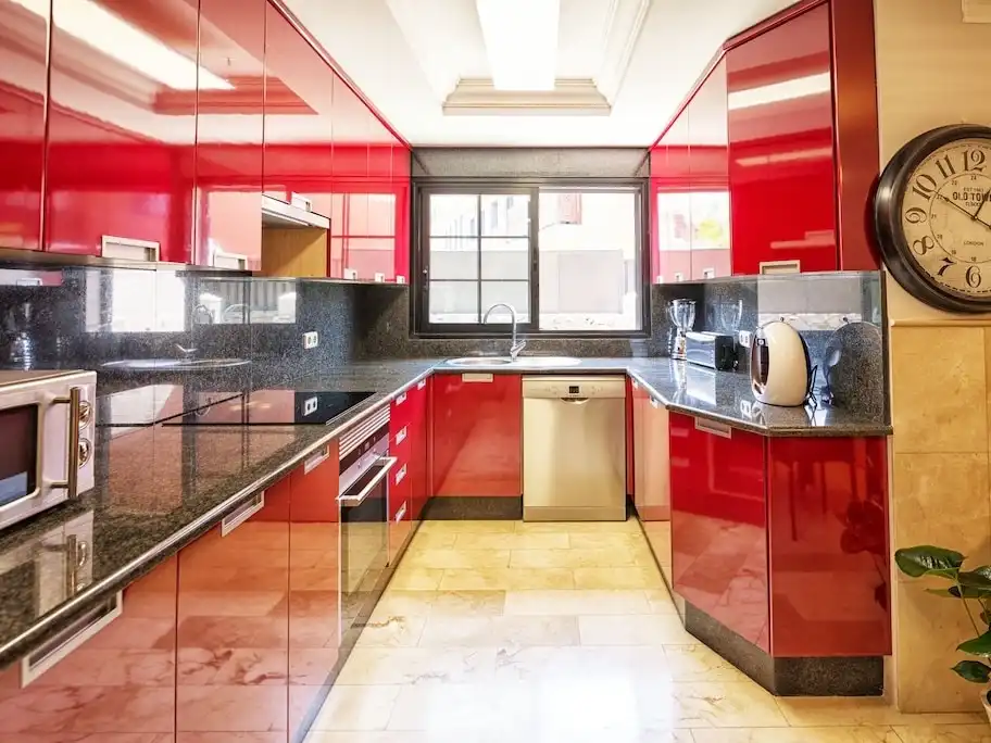 Cocina de Casa adosada de alquiler en Santa Úrsula con Jardín privado, Terraza y Trastero
