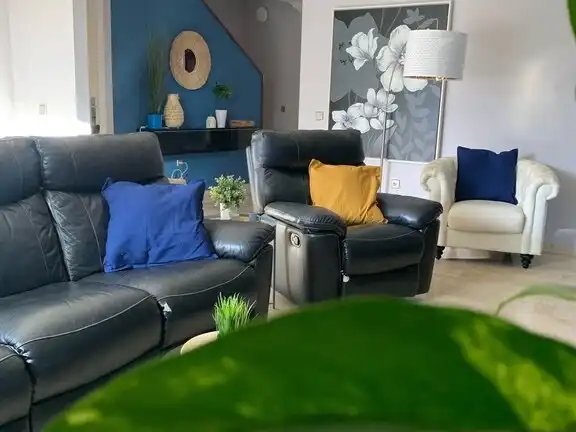 Sala de estar de Casa adosada de alquiler en Santa Úrsula con Jardín privado, Terraza y Trastero