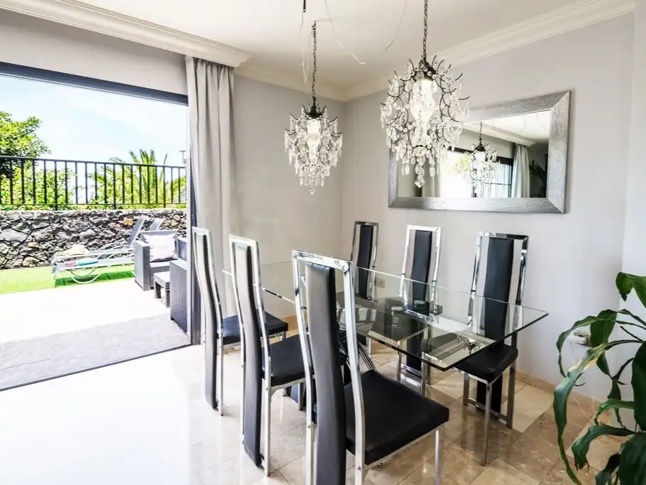 Comedor de Casa adosada de alquiler en Santa Úrsula con Jardín privado, Terraza y Trastero