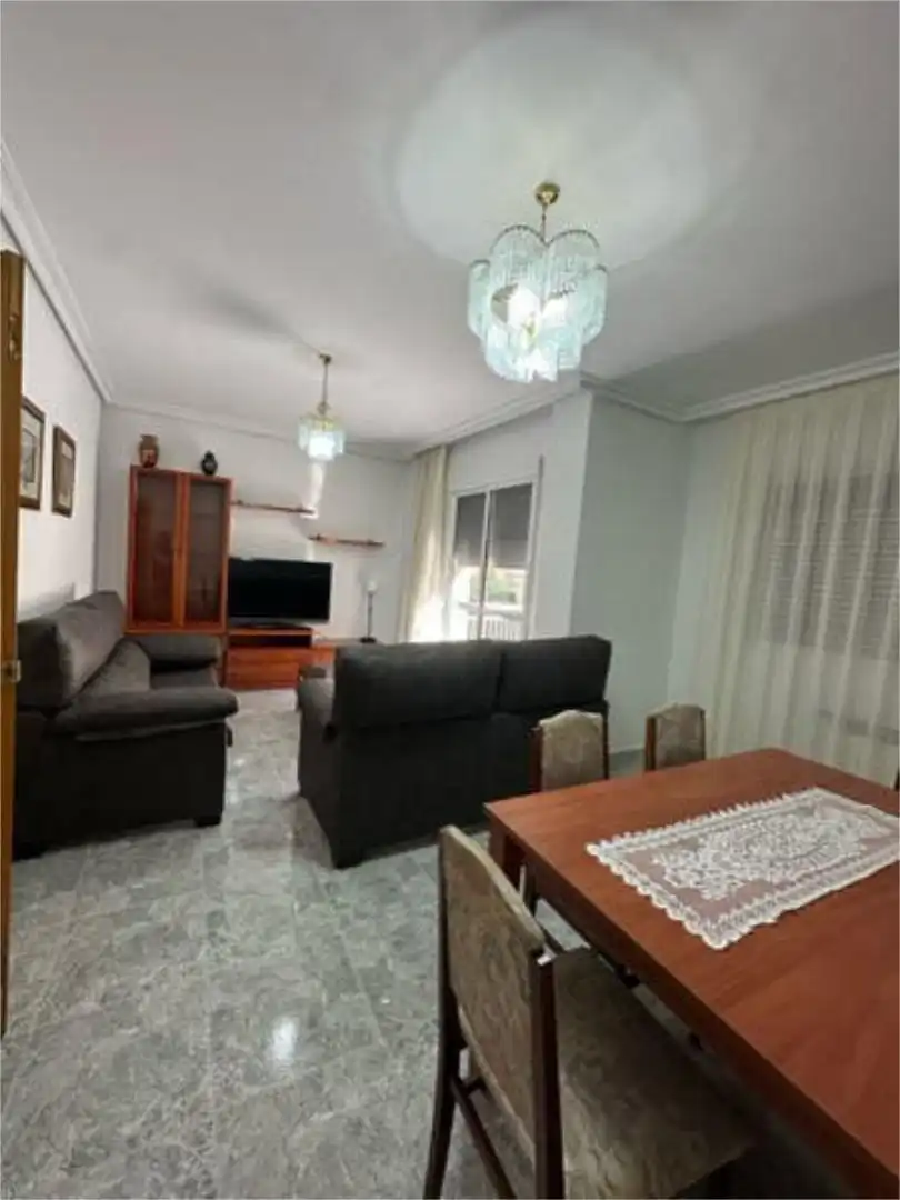 Living room of Flat for rent in Caravaca de la Cruz  with Heating, Terrace and Furnished
