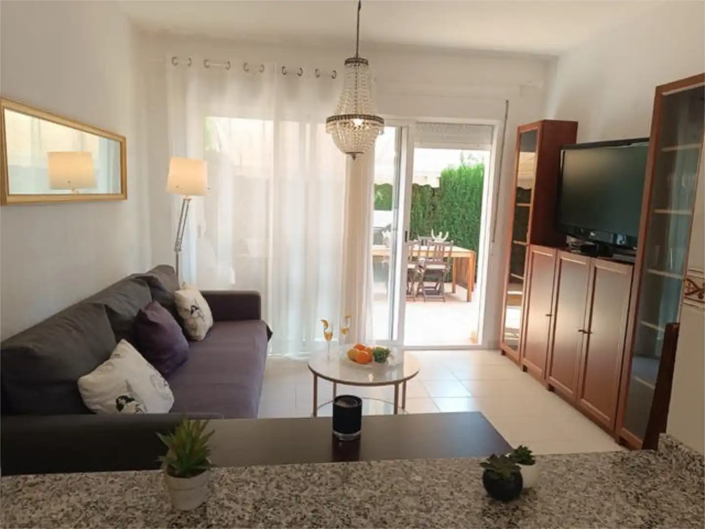 Living room of Apartments for rent in La Nucia  with Heating, Terrace and Swimming Pool