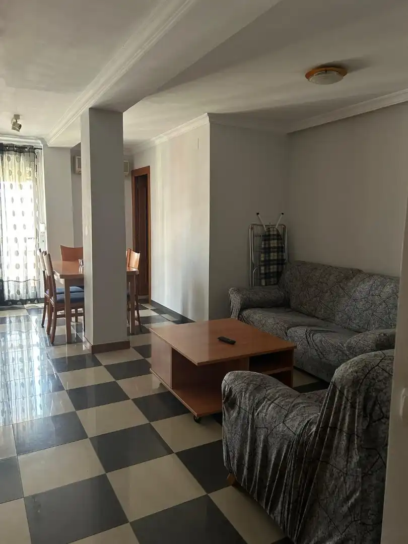 Sala de estar de Piso para compartir en Valencia con Aire acondicionado, Amueblado y Horno