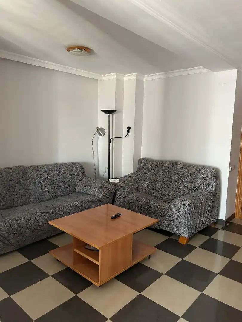 Sala de estar de Piso para compartir en Valencia con Aire acondicionado, Amueblado y Horno