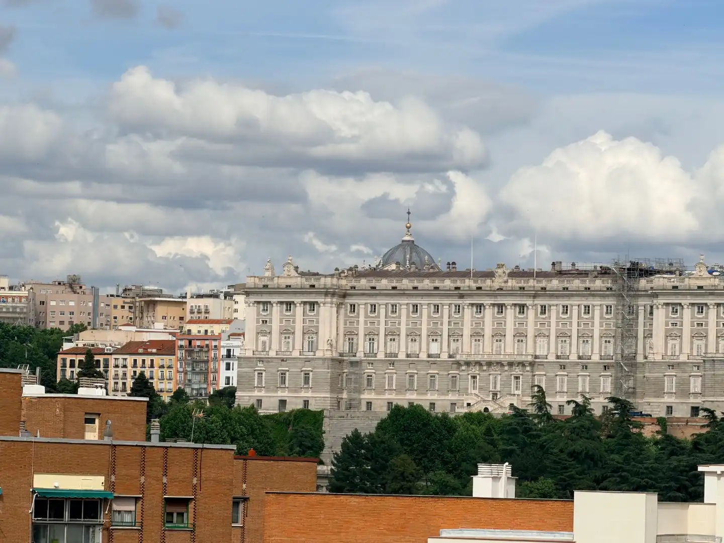 Vista exterior de Ático de alquiler en Madrid con Aire acondicionado, Calefacción y Parquet