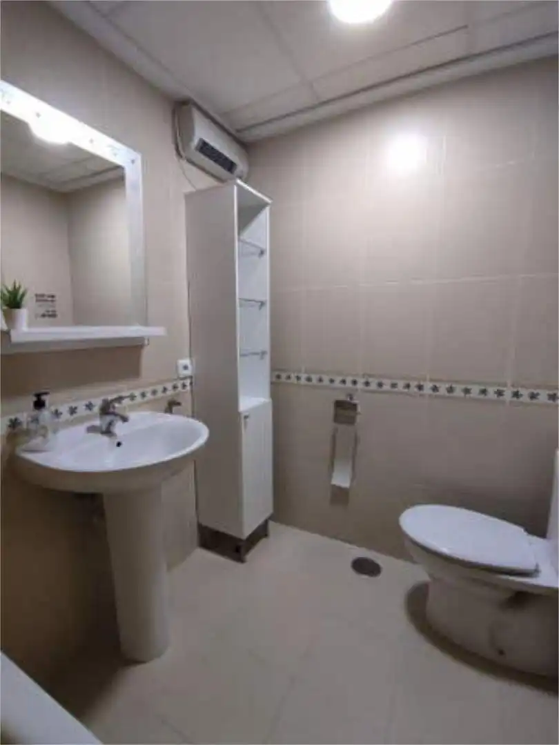 Baño de Piso de alquiler en San Vicente del Raspeig / Sant Vicent del Raspeig con Calefacción, Jardín privado y Piscina