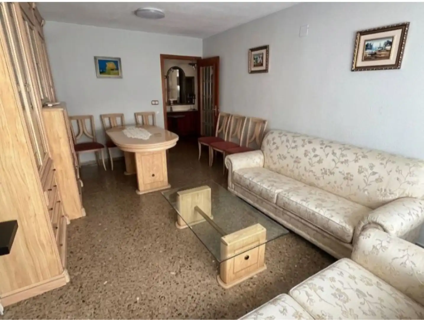 Flat for sale in Carrer D'eduard Soler I Pérez, 3, Nou Campanar Living room of Flat for sale in Valencia Capital with Air Conditioner, Terrace and Balcony
