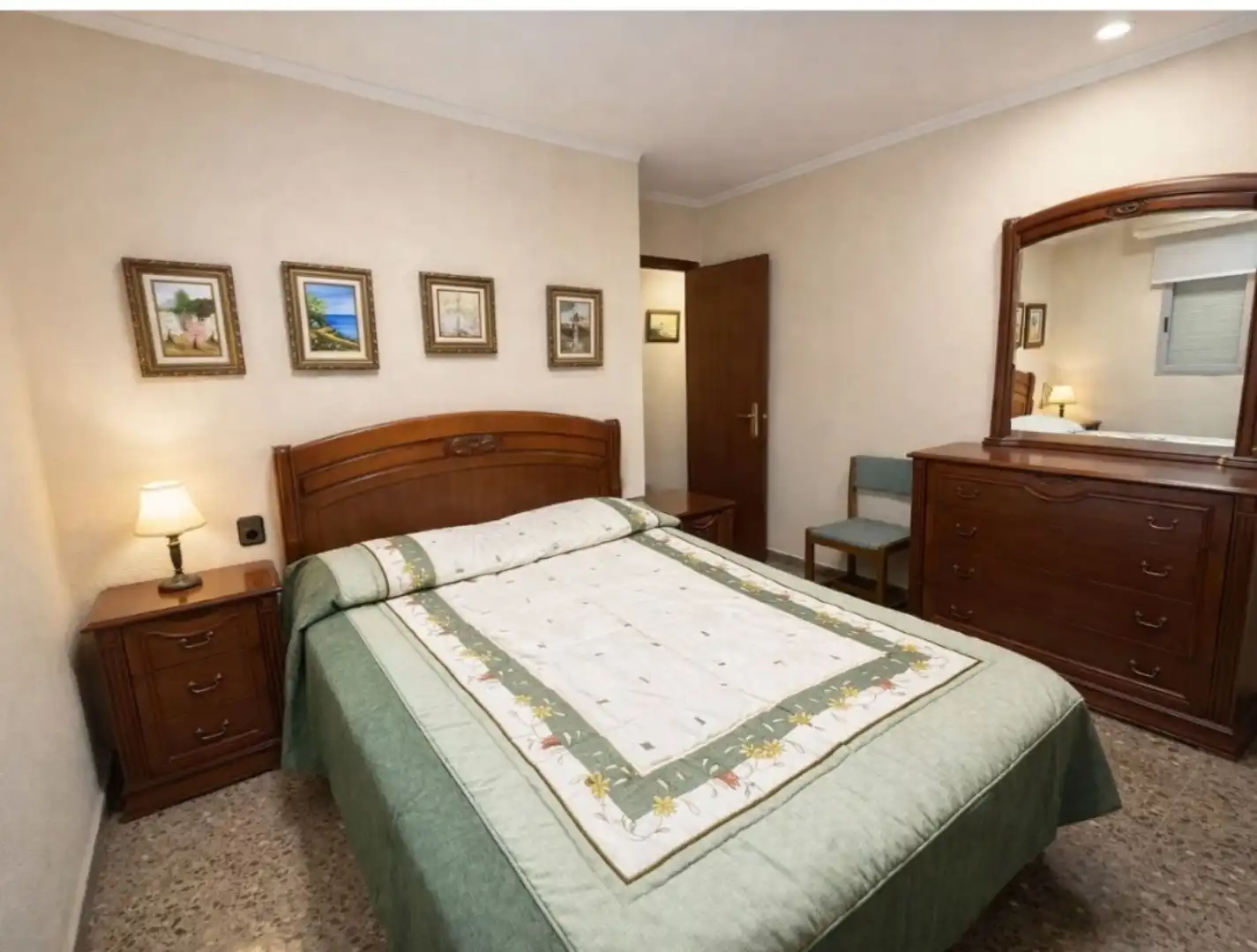 Flat for sale in Carrer D'eduard Soler I Pérez, 3, Nou Campanar Bedroom of Flat for sale in Valencia Capital with Air Conditioner, Terrace and Balcony
