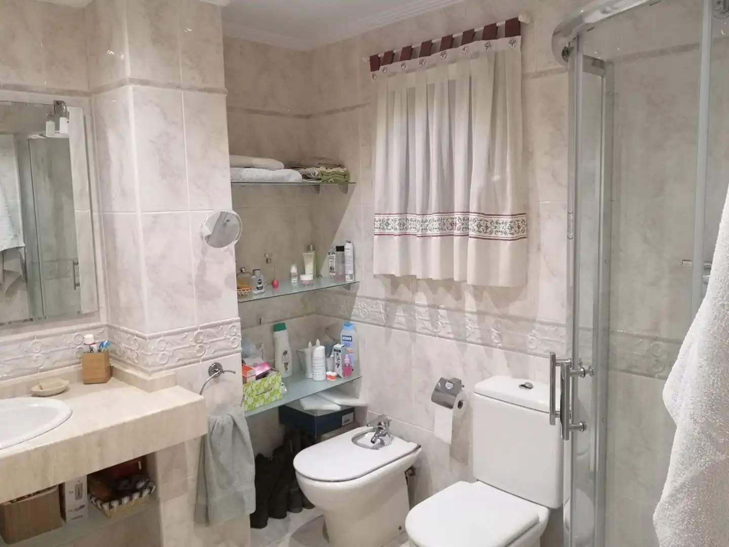 Baño de Casa adosada de alquiler en San Vicente del Raspeig / Sant Vicent del Raspeig con Aire acondicionado, Calefacción y Jardín privado