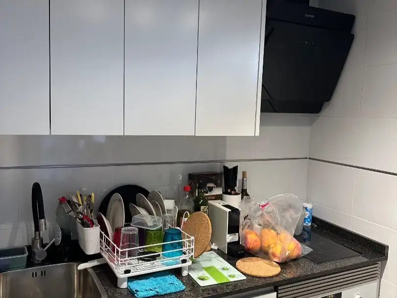Kitchen of Flat for rent in Pilar de la Horadada  with Air Conditioner, Heating and Furnished