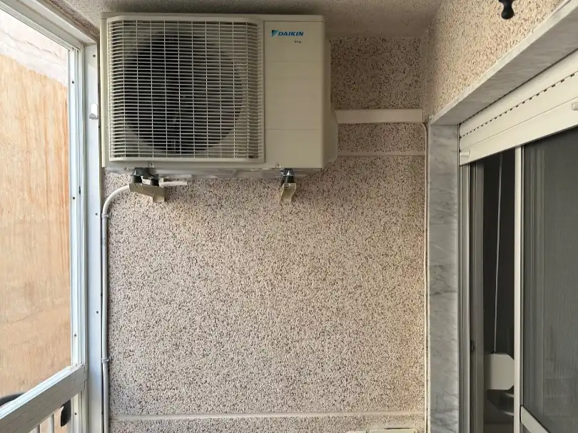 Balcony of Flat for rent in Pilar de la Horadada  with Air Conditioner, Heating and Furnished