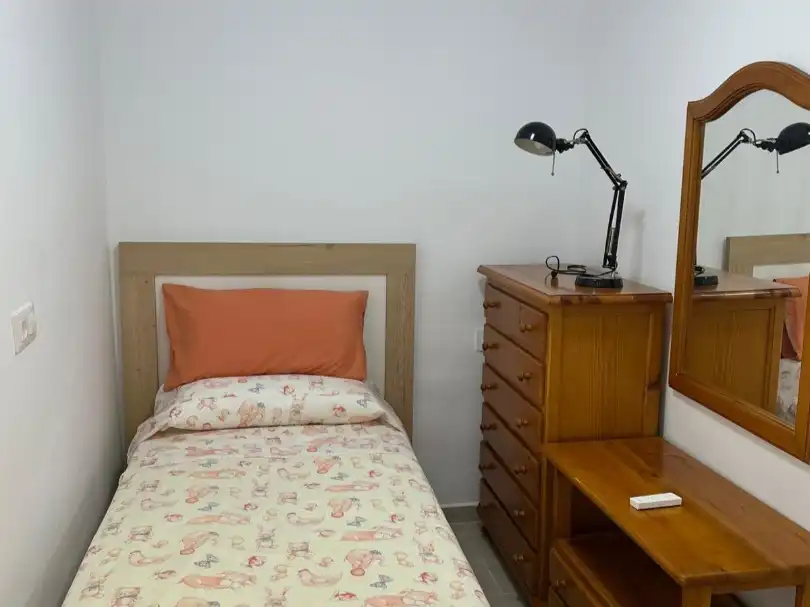 Bedroom of Flat for rent in Pilar de la Horadada  with Air Conditioner, Heating and Furnished
