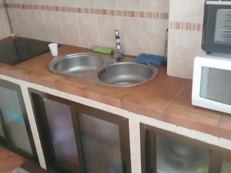 Kitchen of Flat for rent in Huelva  with Air Conditioner, Furnished and Balcony