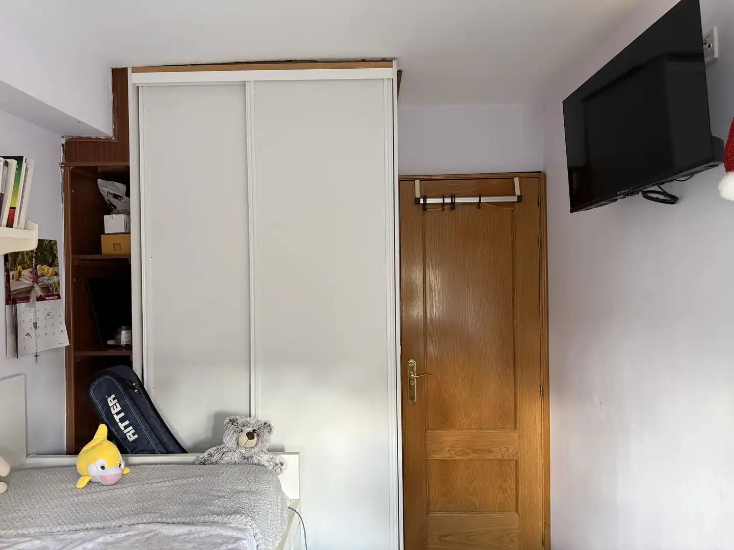 Flat for sale in Calle del Corregidor Juan de Bobadilla, 29, Vinateros Bedroom of Flat for sale in Madrid with Air Conditioner, Heating and Parquet flooring