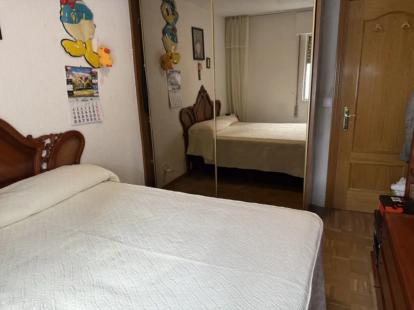 Flat for sale in Calle del Corregidor Juan de Bobadilla, 29, Vinateros Bedroom of Flat for sale in Madrid with Air Conditioner, Heating and Parquet flooring